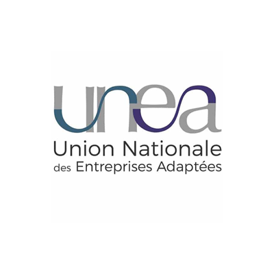 logo unea, union nationale des entreprises adaptées